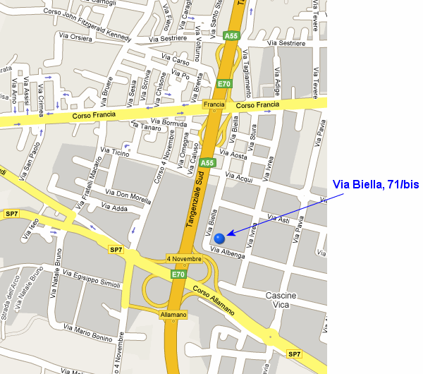Mappa stradale